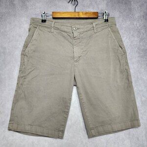 AG Adriano Goldschmied Shorts Mens 33R Gray‎ The Griffin Tailored Stretch Casual